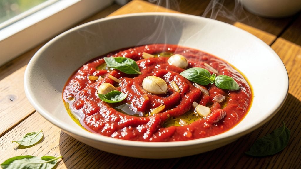 Authentic Pomodoro Sauce Recipe: San Marzano Tomato Simmered to Rich Perfection
