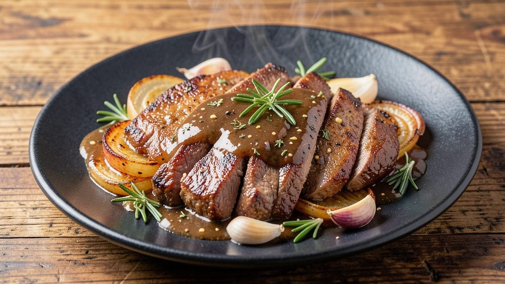 Baked Liver and Onions With Gravy Recipe: Herb-Infused Richness Paired With Silky Gravy