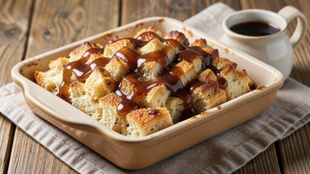 Barefoot Contessa Bread Pudding with Bourbon Sauce Recipe: Golden Crust, Boozy Silk