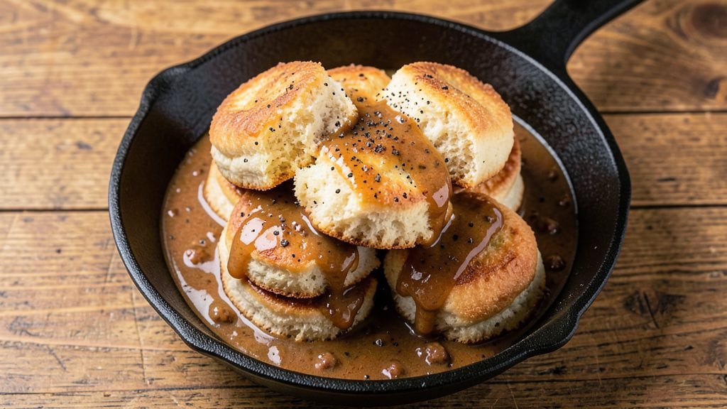 Bob Evans Biscuit and Gravy Recipe: Flaky Layers and Savory Drizzle