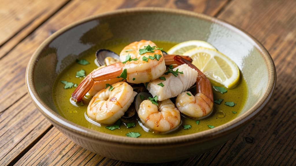 Boiled Seafood Sauce Recipe: Bright Garlic-Herb Infusion for Poached Shrimp