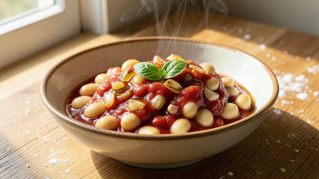 Canned White Beans in Tomato Sauce Recipe: One-Pot Heartiness With Pantry Staples