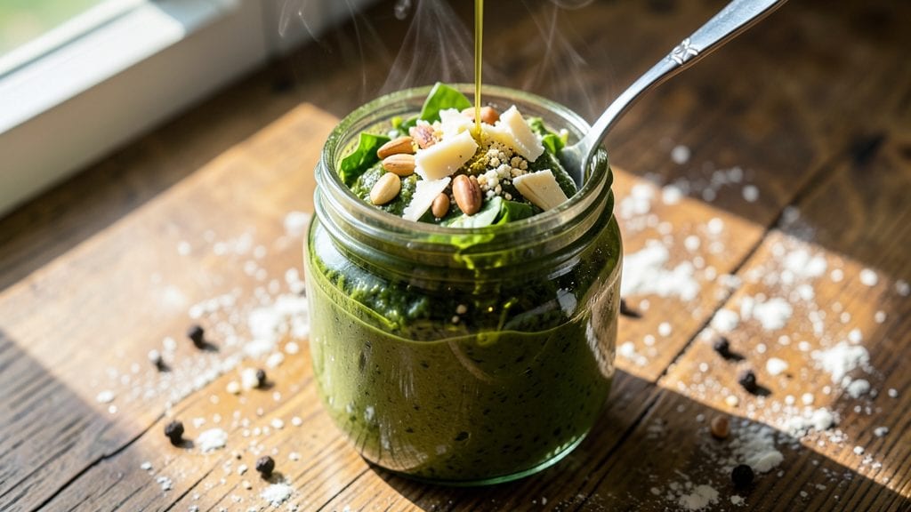 Canning Pesto Sauce Recipe: Preserves Fresh Basil Flavor for Months