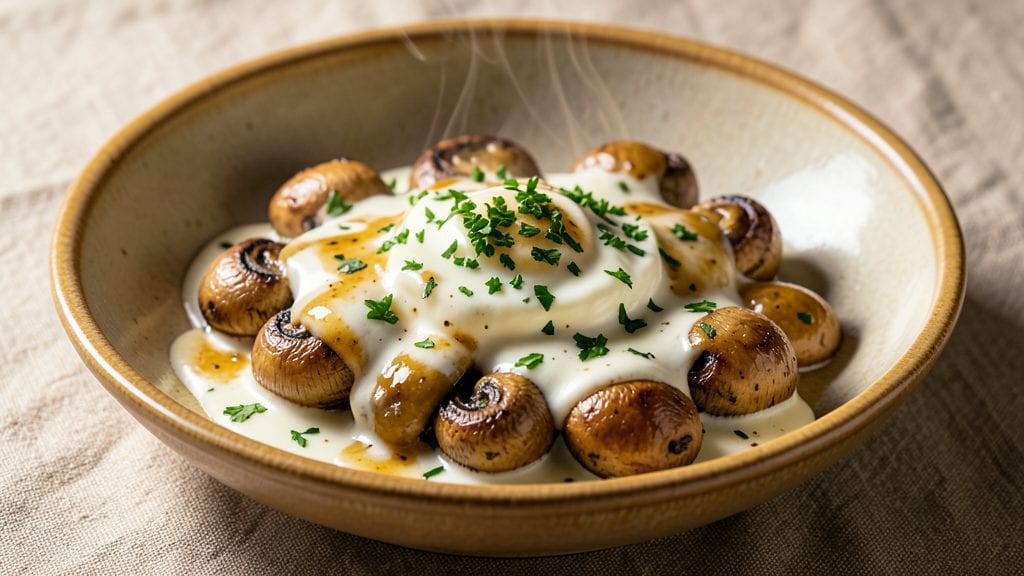 Carrabba's Stuffed Mushroom Sauce Recipe: Garlic-Herb Cream Magic