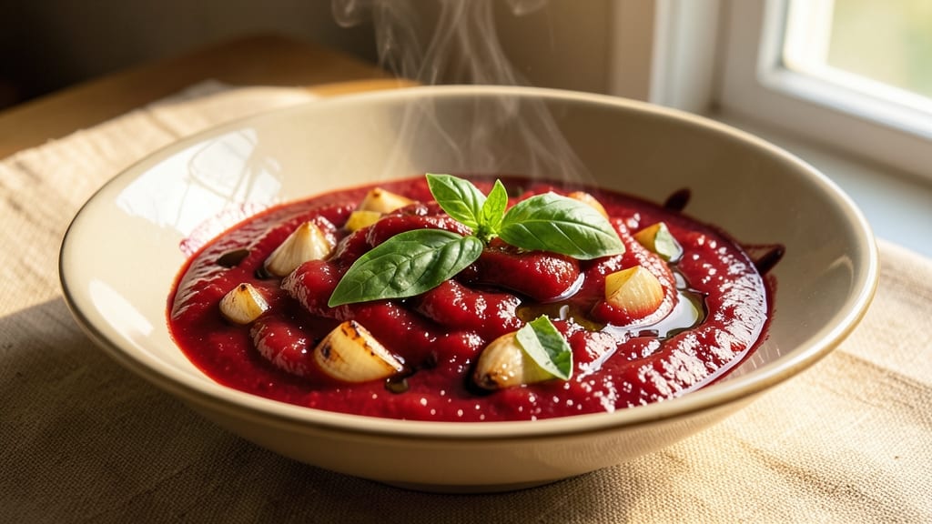 Classic Red Sauce Recipe: Tomato-Basil Simmered to Perfection