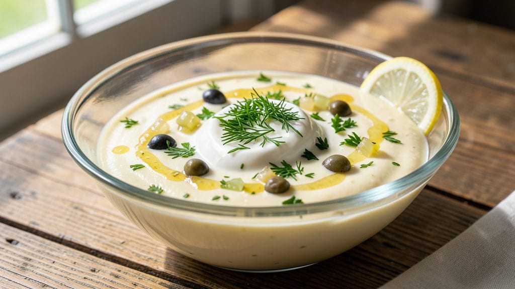 Copycat Frisch's Tartar Sauce Recipe: Mayonnaise-Based Brightness With Fresh Herbs