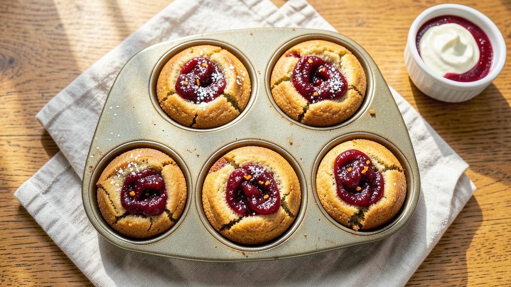 Cranberry Sauce Muffins Recipe: Tart-Sweet Bites with Hidden Fruit Pockets