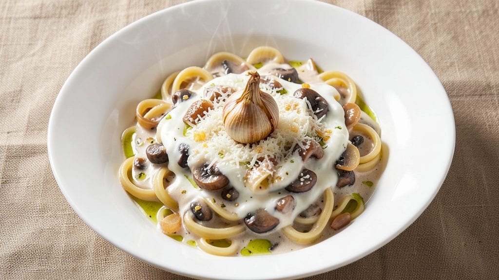 Cream of Mushroom Soup Pasta Sauce Recipe: Velvety Mushroom Cream With Al Dente Twists