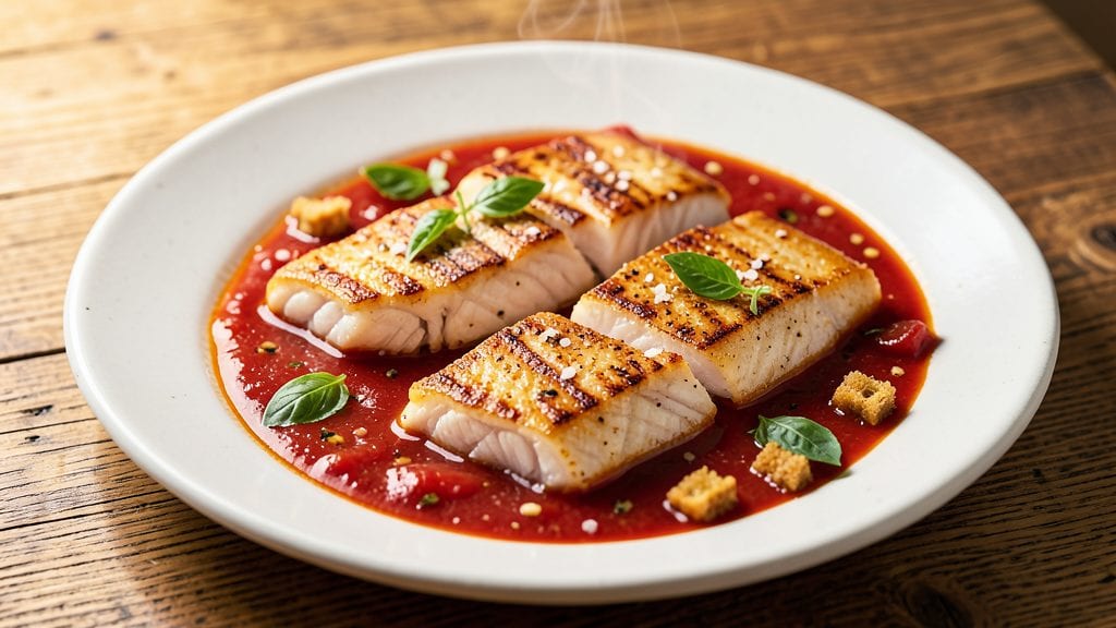 Fish and Tomato Sauce Recipe: Crispy Garlic Bread Pairing Magic