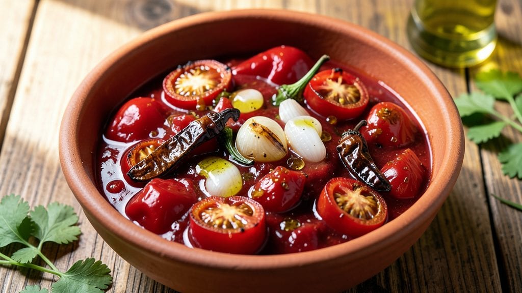 Mexican Red Salsa Sauce Recipe: Smoky Tomato and Chili Heat in Minutes